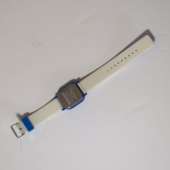 Super Mario Bros Digital Watch Unisex Blue Stainless Steel Rubber Band - Picture 6 of 10